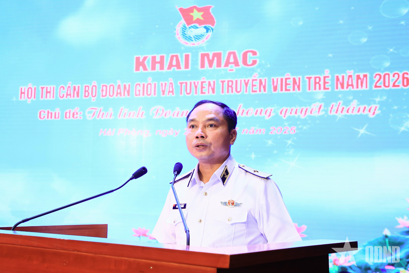 21 đội tham gia Hội thi cán bộ đoàn giỏi và tuyên truyền viên trẻ năm 2026 cấp Quân chủng Hải quân